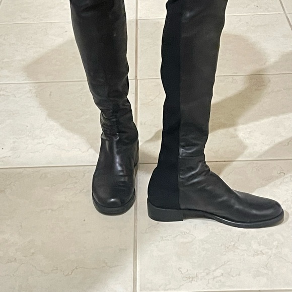 Stewart Weitzman - black “over the knee” boots. Like NEW - Picture 5 of 6